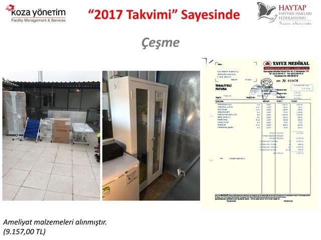 Haytap 2017 Takvimleri Sayesinde Yapılanlar