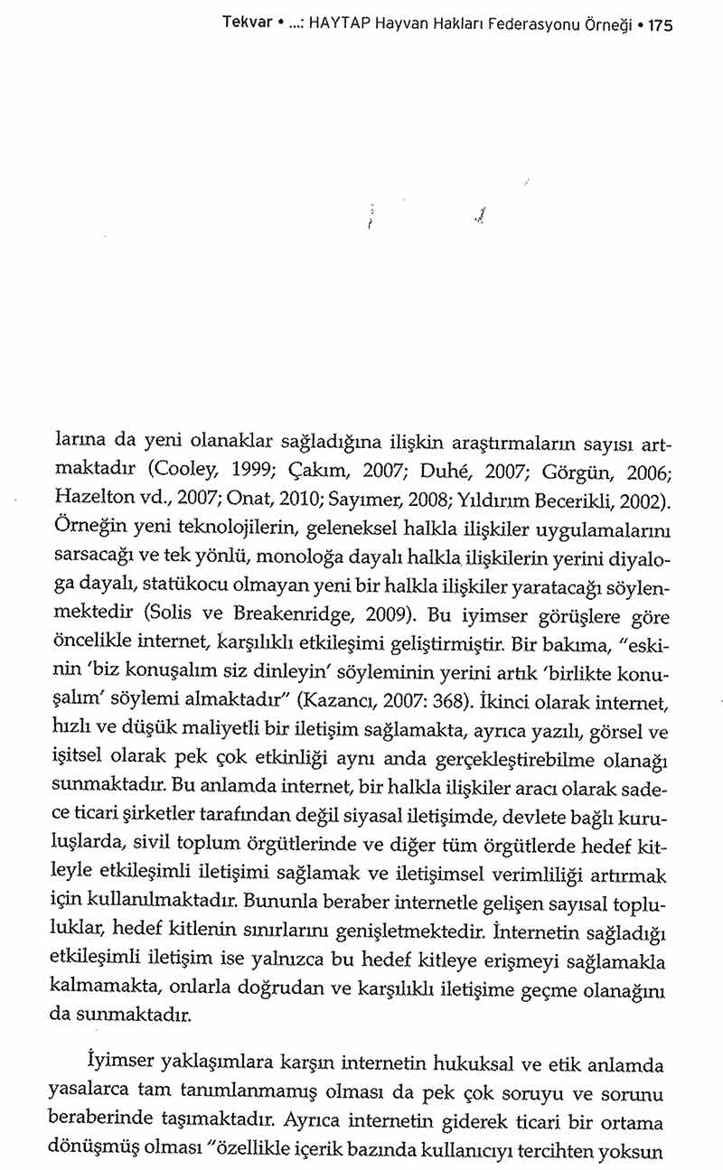 Ankara Üniversitesi İletişim Araştırmaları’nda HAYTAP’ın Halkla İlişkiler ve Sosyal Medya Algısına İlişkin Makale